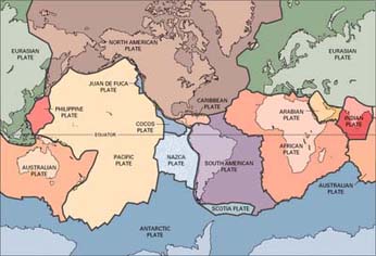 Earth's Crustal Plates, USGS