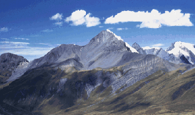 Convergent boundary where two crustal plates collide. USGS