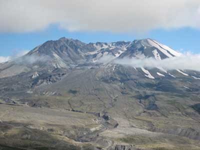 Mt. St. Helens over 30 years after May 18th 1980 eruption