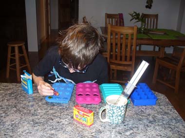 Science Experiments, Great Ice Cube Race